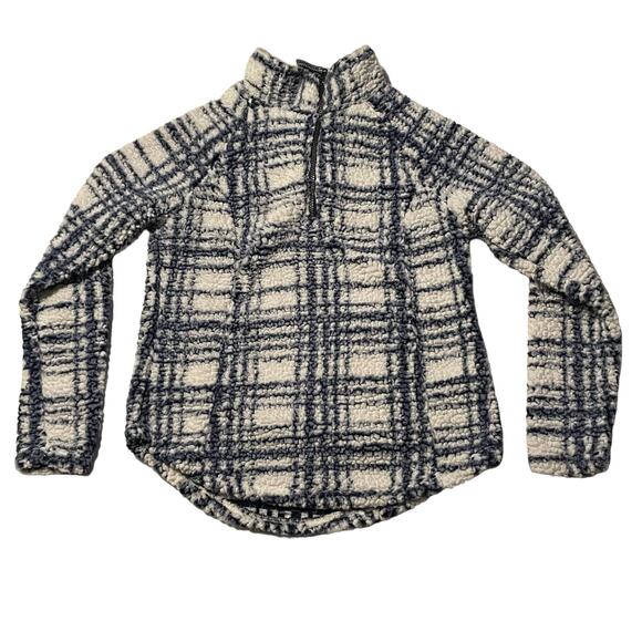 Cozy Sherpa Pullover 1/4 Zip Ladies Small ‎  Super Soft - Picture 1 of 9